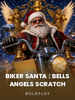Biker Santa : Bells Angels Scratch