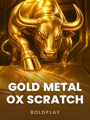 Gold Metal Ox Scratch