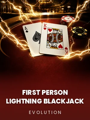 Evolution | First Person Lightning Blackjack