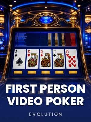 Evolution | First Person Video Poker
