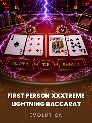 Evolution | First Person XXXtreme Lightning Baccarat