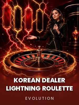 Evolution | Korean Dealer Lightning Roulette