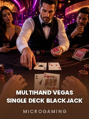 Microgaming | Multihand Vegas Single Deck Blackjack