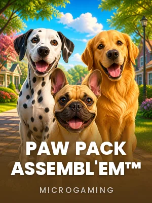 Microgaming | Paw Pack Assembl'em™