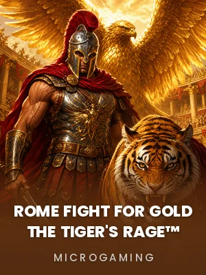 Microgaming | Rome Fight for Gold the Tiger's Rage™