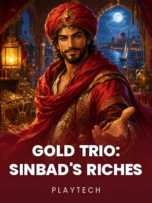 Playtech | Gold Trio: Sinbad's Riches
