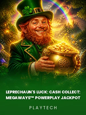 Playtech | Leprechaun’s Luck: Cash Collect: Megaways™ PowerPlay Jackpot