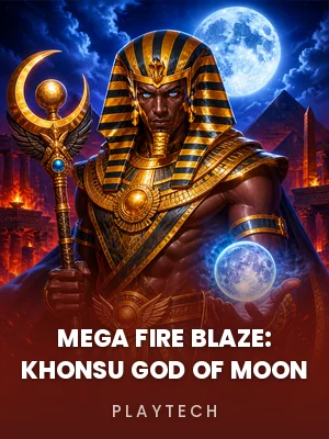 Playtech | Mega Fire Blaze: Khonsu God of Moon