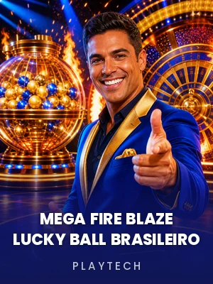 Playtech | Mega Fire Blaze Lucky Ball Brasileiro